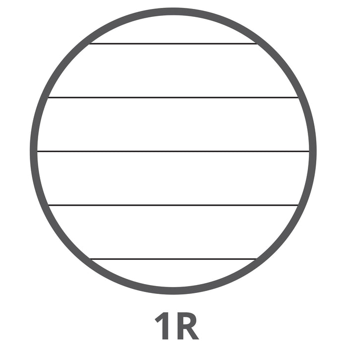 Pigna Monocromo - Quaderno Maxi Formato A4 - Rigatura 1R - Righe - Medie e superiori - Pacco da 10 Pezzi assortiti - B-Better Shop