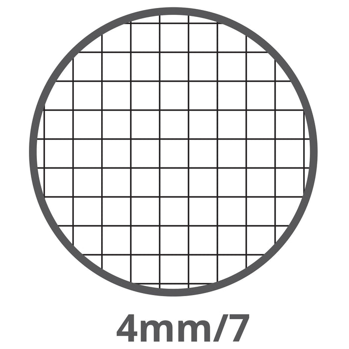 Pignaric - Ricambio con Banda Rinforzata - Formato A4 - Rigatura 4M - Quadretti 4 millimetri - Elementari medie e superiori - Pacco da 40 fogli - B-Better Shop