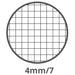 Pignaric - Ricambio con Banda Rinforzata - Formato A4 - Rigatura 4M - Quadretti 4 millimetri - Elementari medie e superiori - Pacco da 40 fogli - B-Better Shop