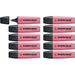 Evidenziatore - STABILO BOSS ORIGINAL Pastel - Confezione da 10 - Fior di Ciliegio - B-Better Shop