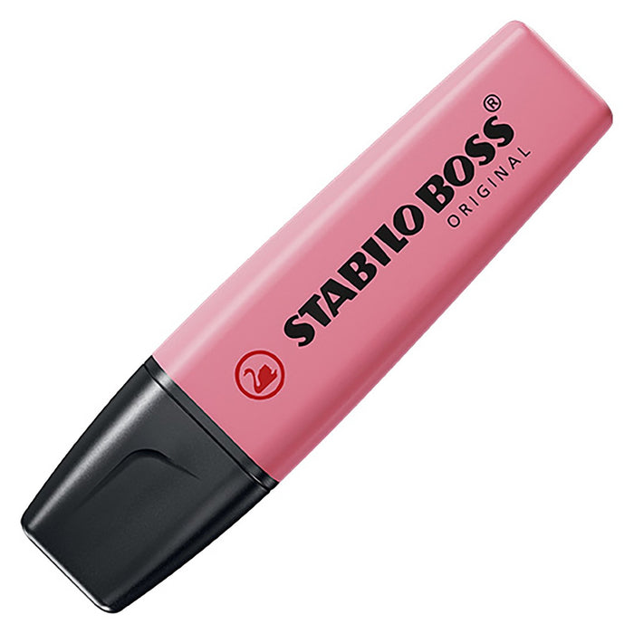 Evidenziatore - STABILO BOSS ORIGINAL Pastel - Confezione da 10 - Fior di Ciliegio - B-Better Shop