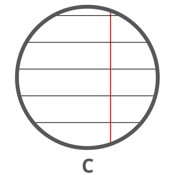 Pigna Monocromo - Quaderno Maxi Formato A4 - Rigatura 0C - Righe con Margine - 4° e 5° elementare - Pacco da 10 Pezzi assortiti - B-Better Shop