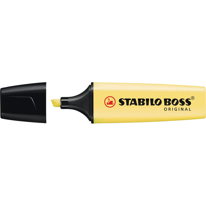 Evidenziatore - STABILO BOSS ORIGINAL Desk-Set - 15 Colori assortiti 9 Neon + 6 Pastel - B-Better Shop