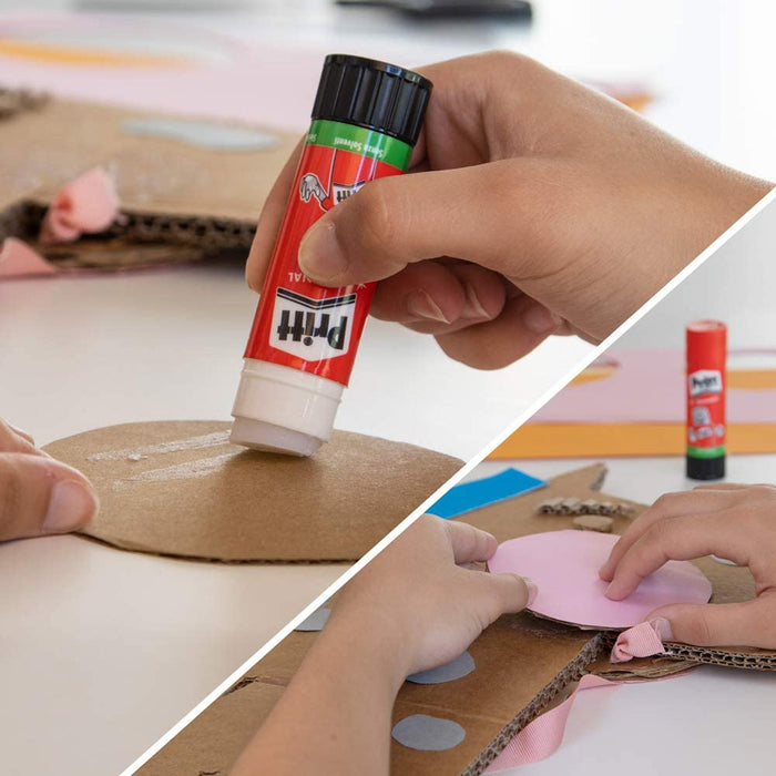 Pritt Colla Stick 22g - Colla per bambini sicura e affidabile - colla Pritt per lavoretti e fai da te con una tenuta forte per uso scuola e ufficio - Confezioni da 12 pezzi - B-Better Shop