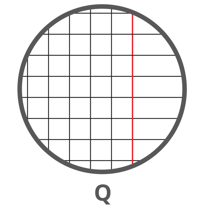 Pignaric - Ricambio con Banda Rinforzata - Formato A4 - Rigatura 0Q - Quadretti 5 millimetri con Margine - 2° e 3° elementare - Pacco da 40 fogli - B-Better Shop