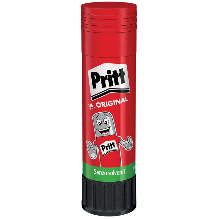 Pritt Colla Stick 22g - Colla per bambini sicura e affidabile - colla Pritt per lavoretti e fai da te con una tenuta forte per uso scuola e ufficio - Confezioni da 12 pezzi - B-Better Shop