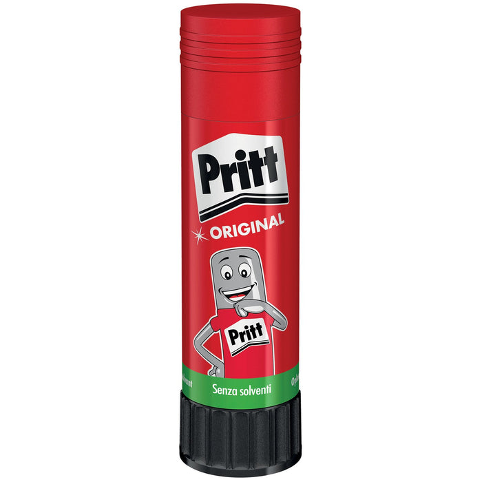 Pritt Colla Stick 43g - Colla per bambini sicura e affidabile - colla Pritt per lavoretti e fai da te con una tenuta forte per uso scuola e ufficio - Confezioni da 10 pezzi - B-Better Shop